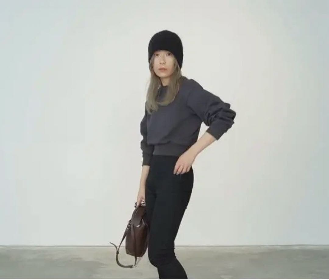 トップス Union Cropped Sweatshirt BK