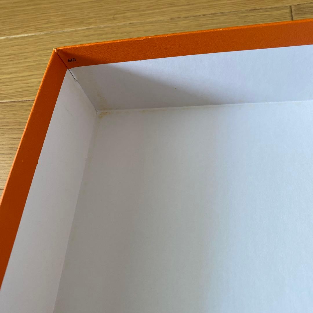 空箱です！　HERMES オレンジボックス　約38x33x18cm