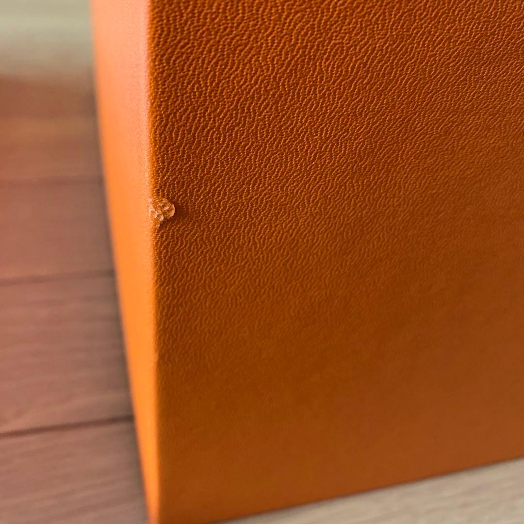 空箱です！　HERMES オレンジボックス　約38x33x18cm