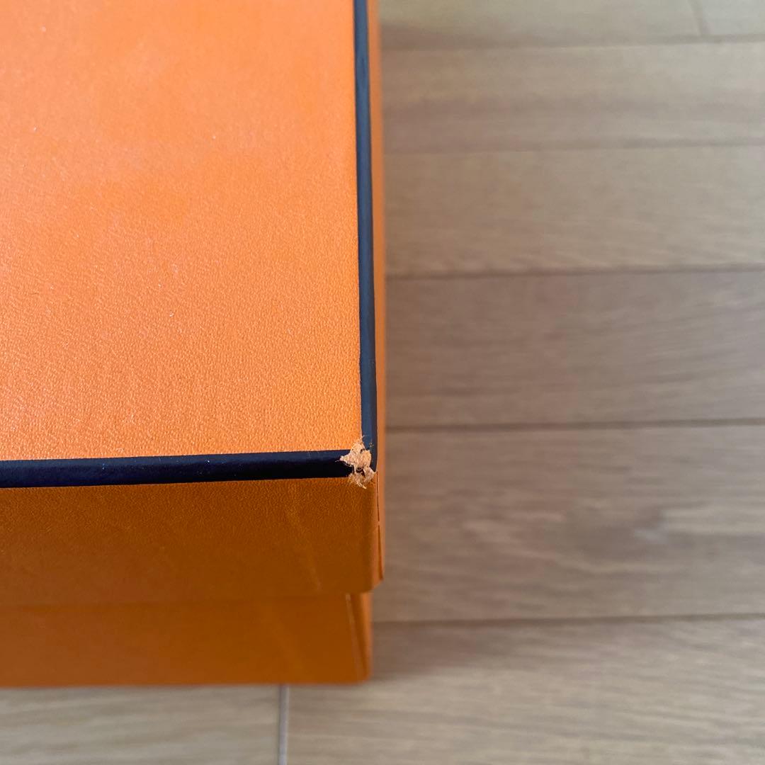 空箱です！　HERMES オレンジボックス　約38x33x18cm
