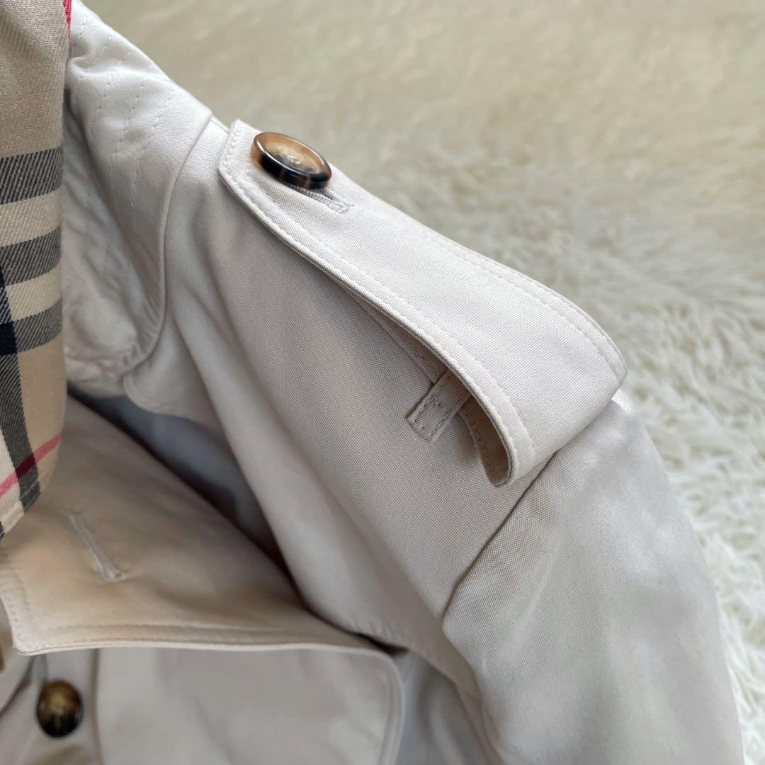 BURBERRY LONDONバーバリートレンチコートベージュ　裏地ノバチェック