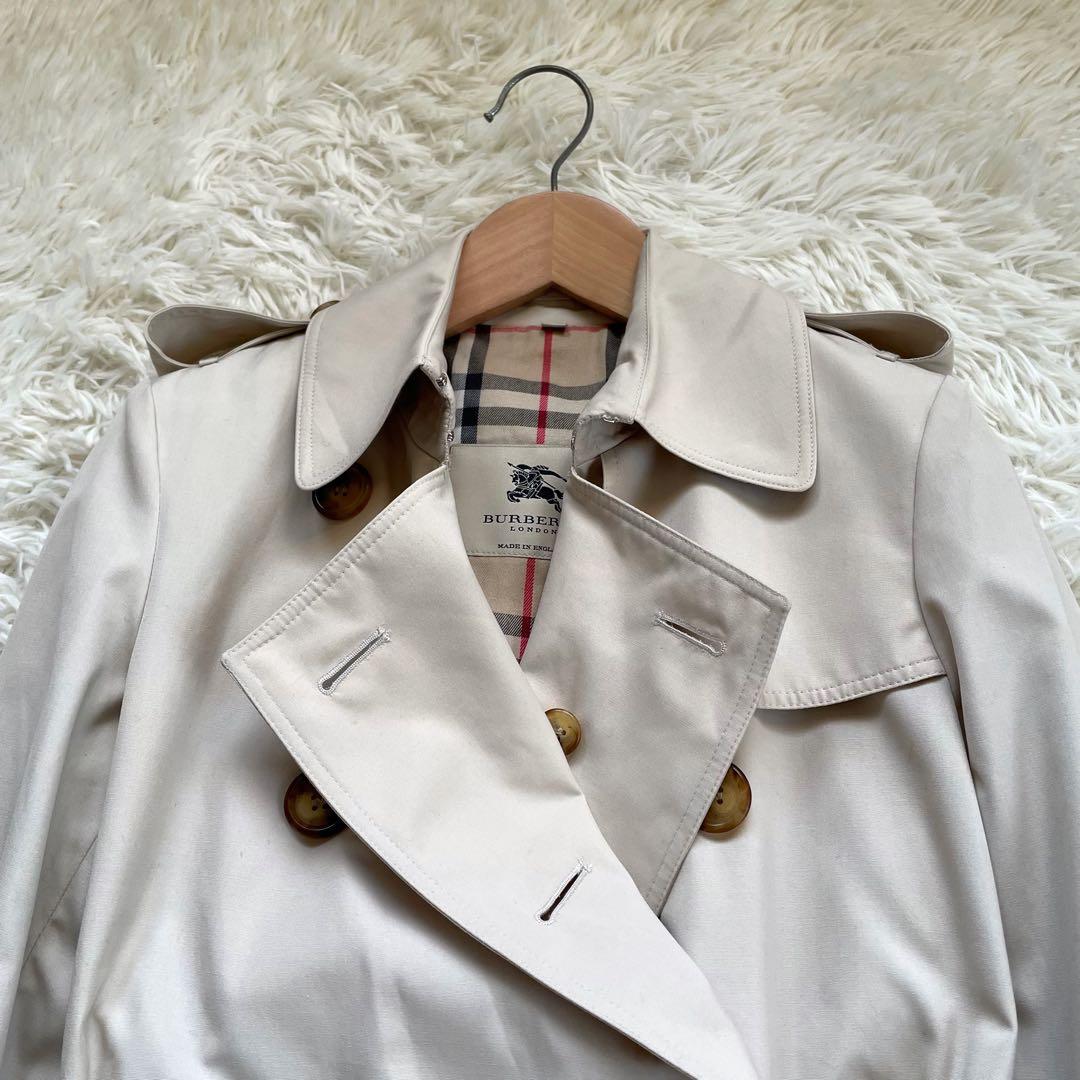 BURBERRY LONDONバーバリートレンチコートベージュ　裏地ノバチェック