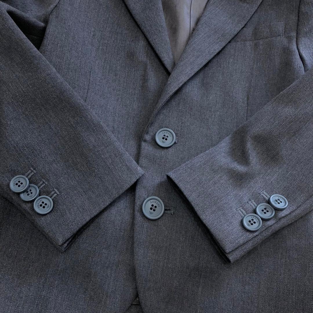 美品✨アルマーニジュニア　スーツ　セットアップ　チャコールグレー　4A106cm