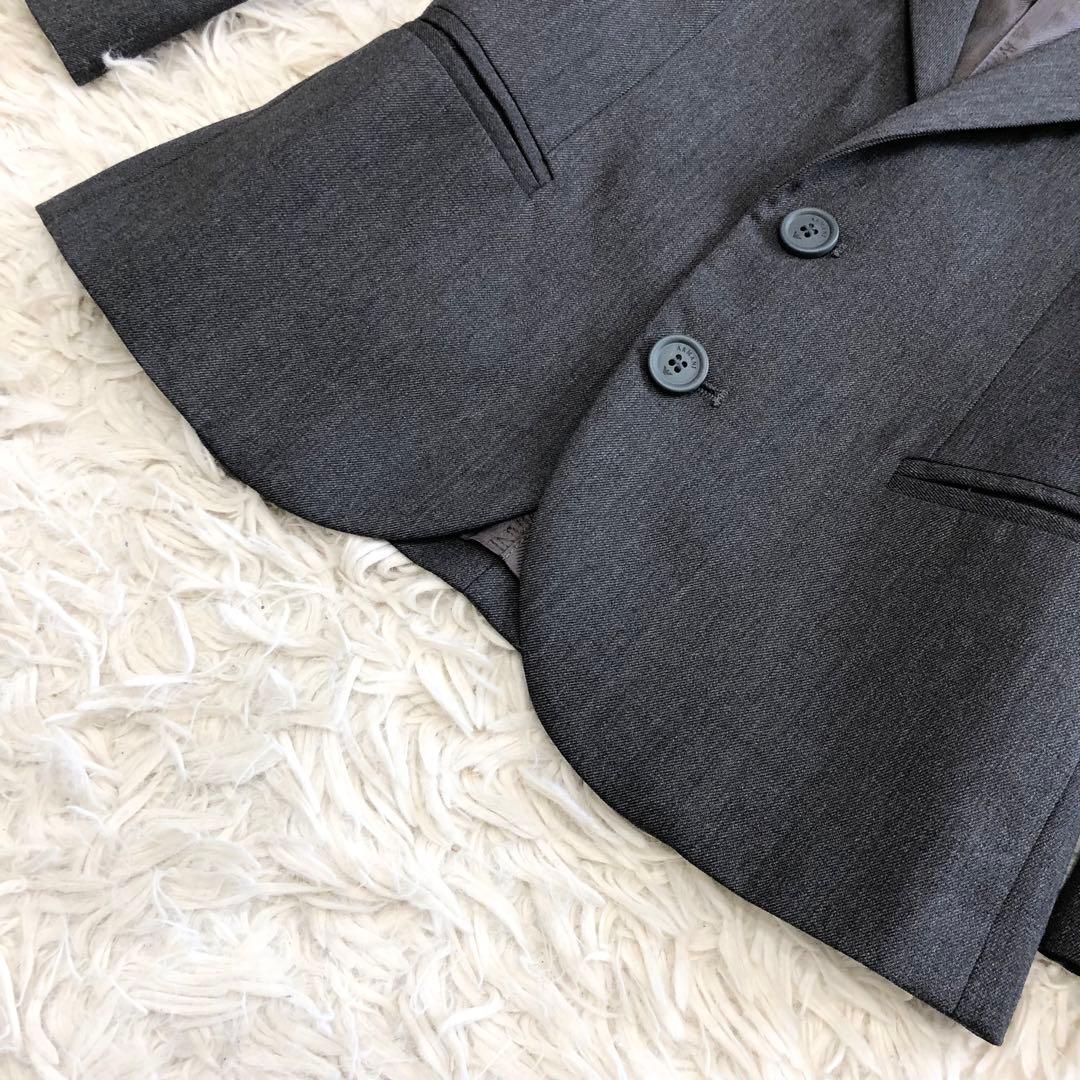 美品✨アルマーニジュニア　スーツ　セットアップ　チャコールグレー　4A106cm