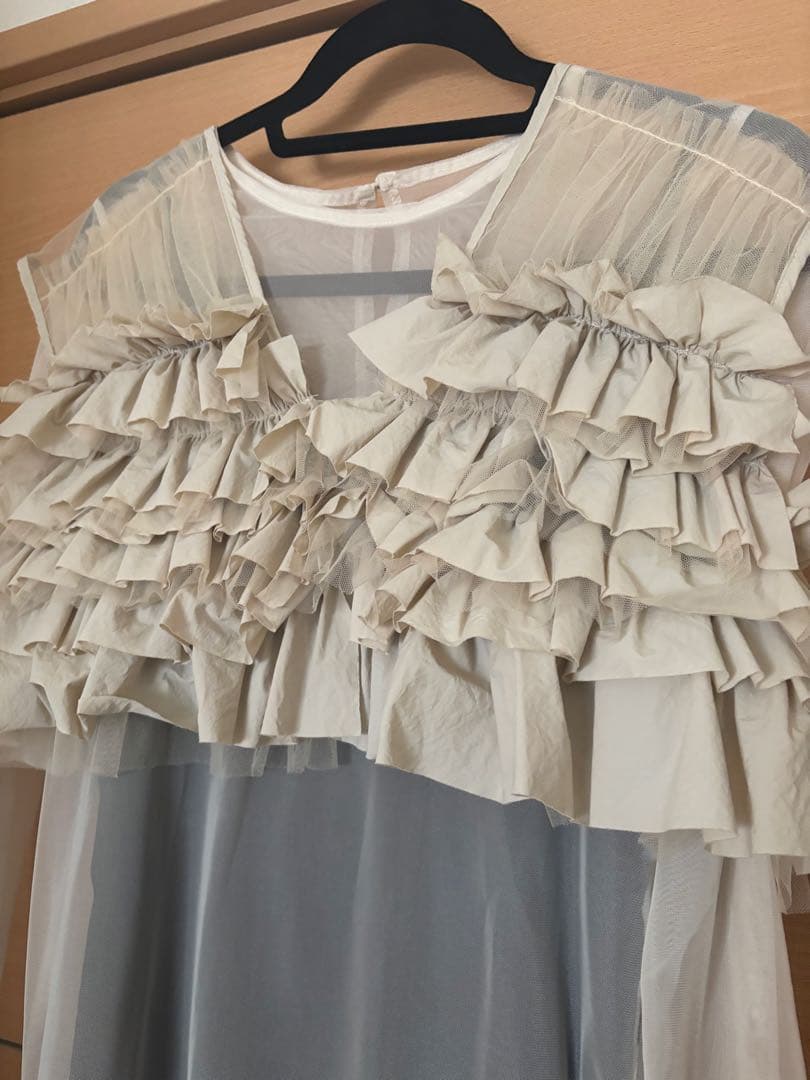 スーツ・フォーマル・ドレス ANDRESD taffeta tulle vest set dress