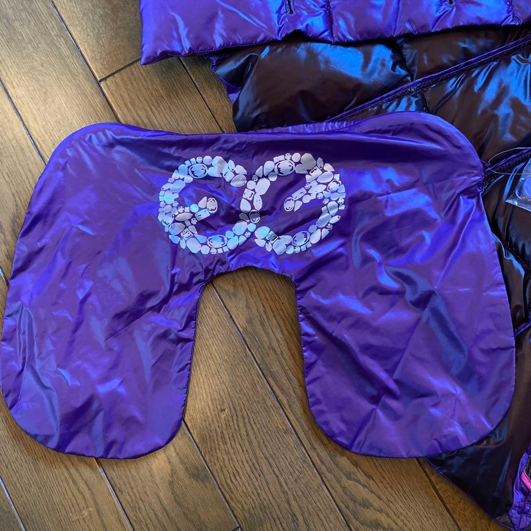 未使用タグ付　エスカーダ　グースダウンベスト　M ネックピロー袋付