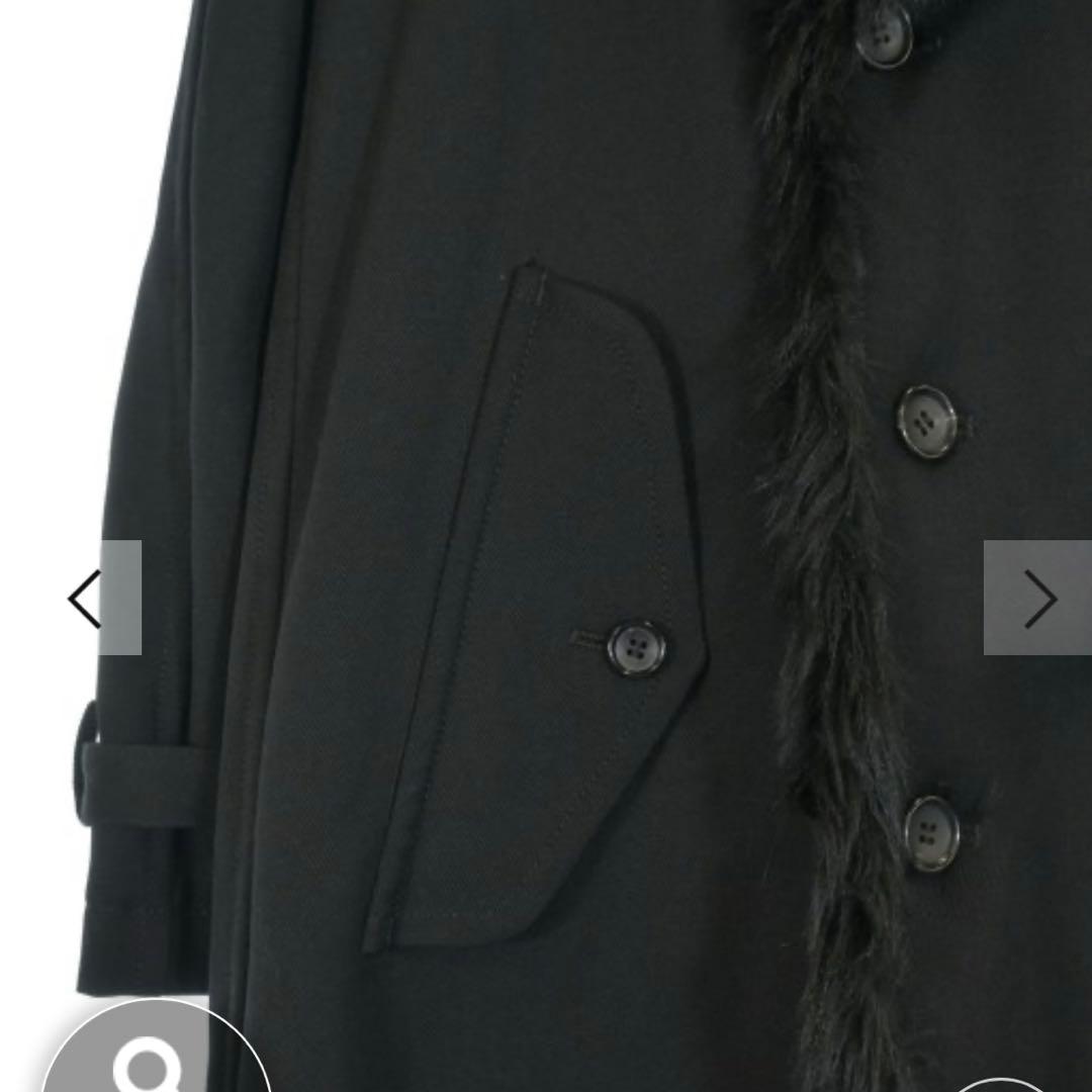 コムデギャルソンオムプリュス　2023AW フェイクファーコート　S