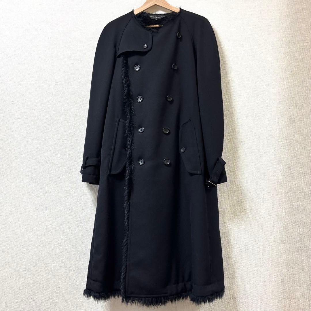 コムデギャルソンオムプリュス　2023AW フェイクファーコート　S