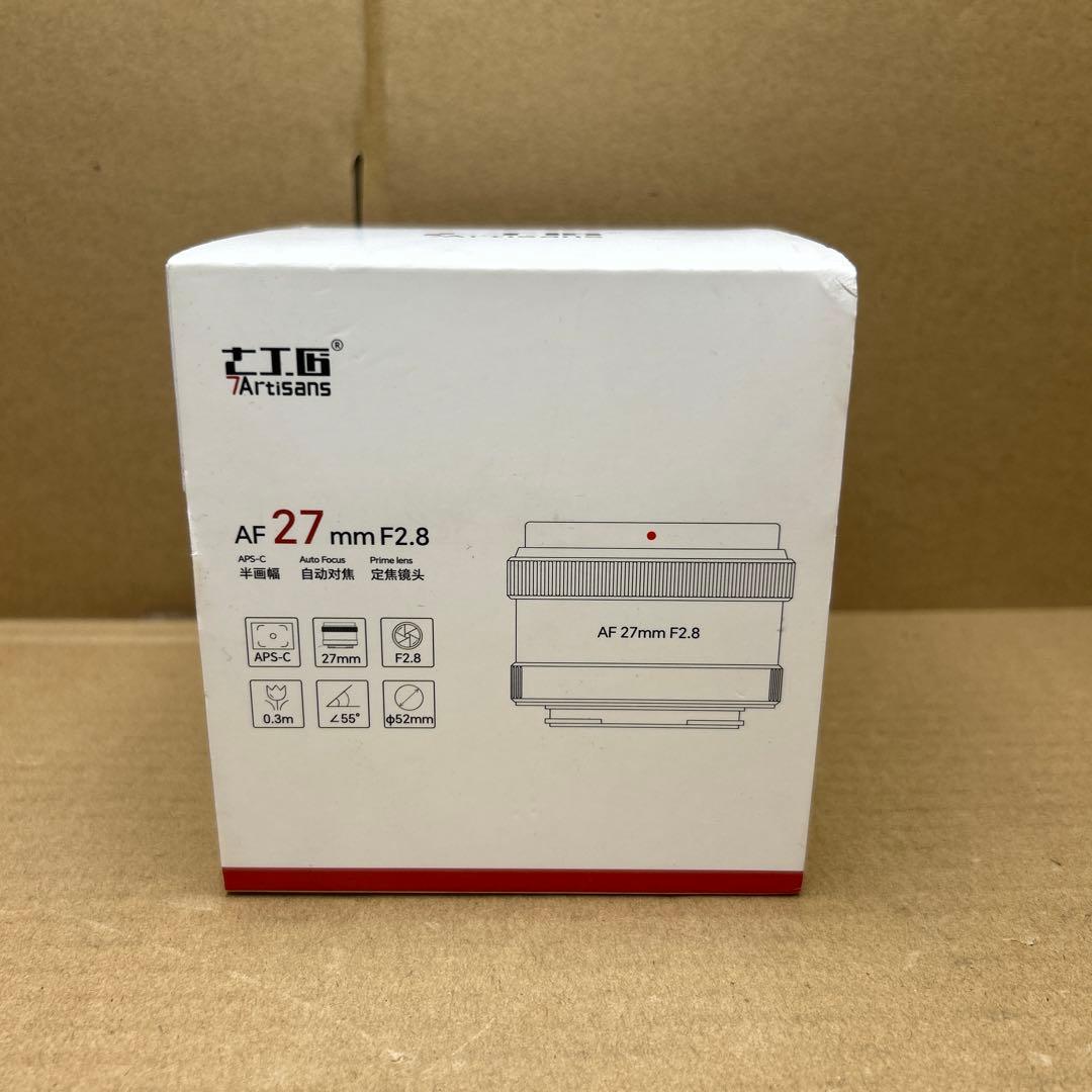 7artisans 七工匠 27mm F2.8 AF APS-C Eマウント