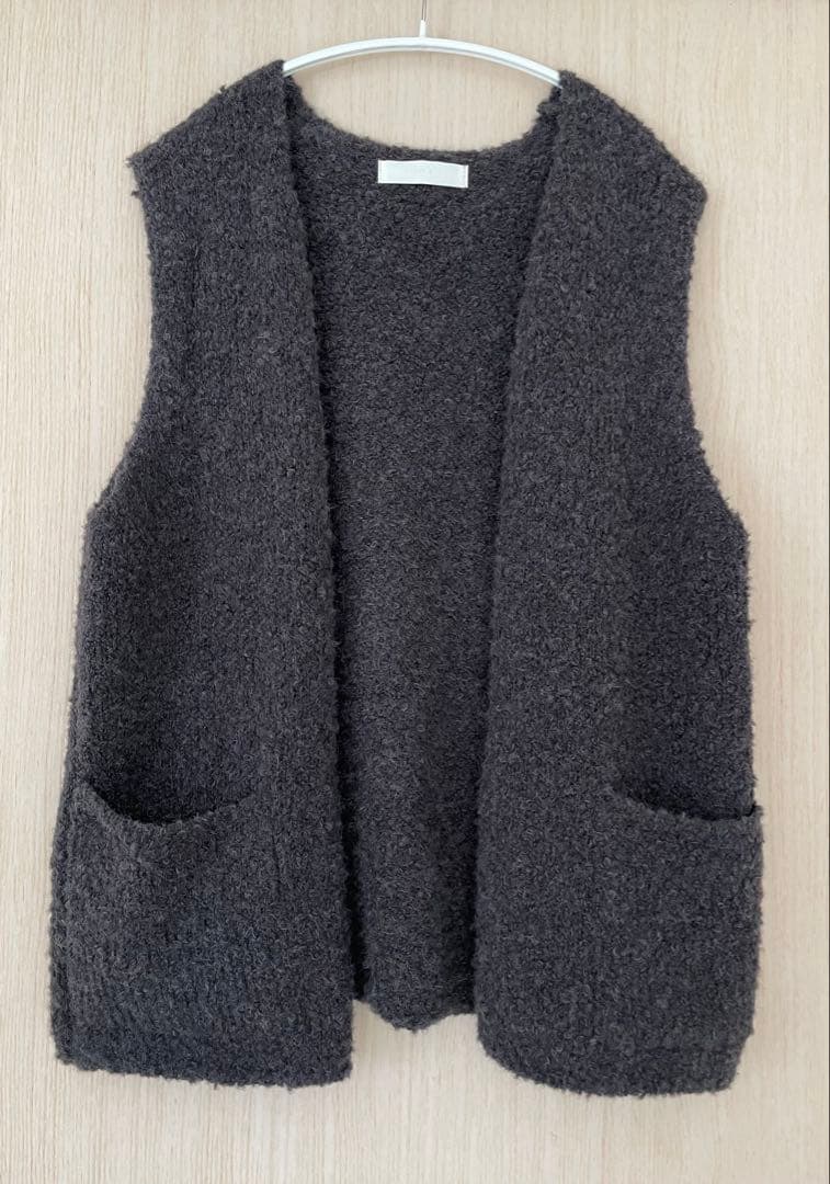 トップス evameva alpaca wool vest 2025AW