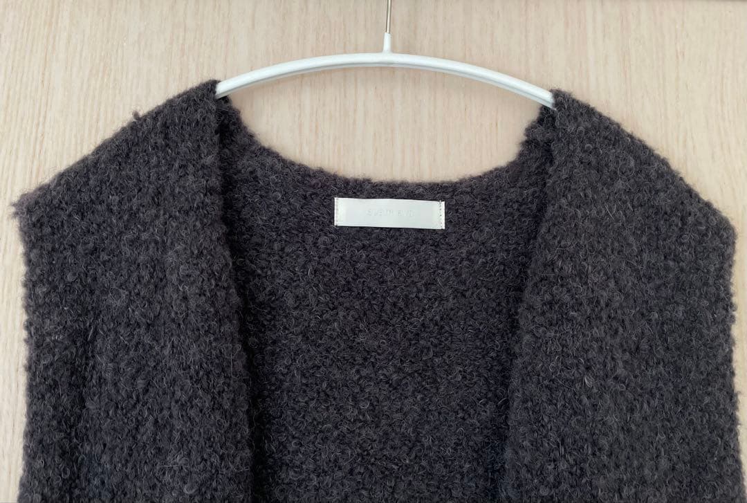 トップス evameva alpaca wool vest 2025AW