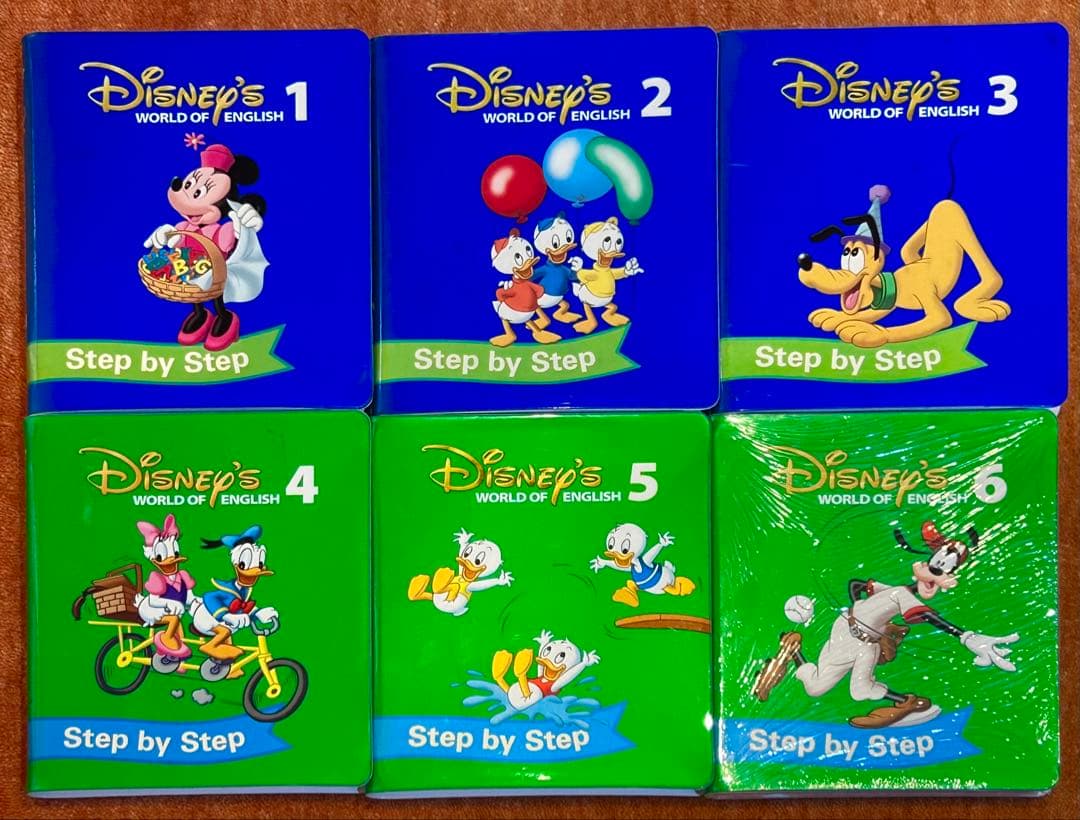 ディズニー英語　DVD step by step