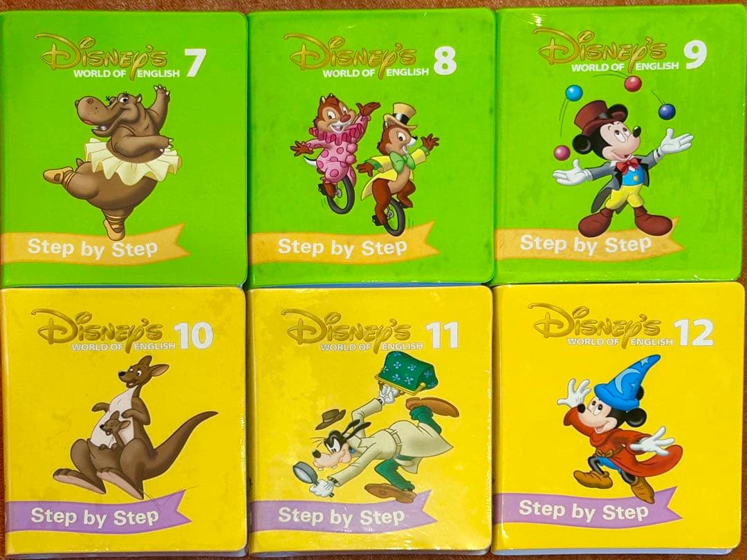 ディズニー英語　DVD step by step