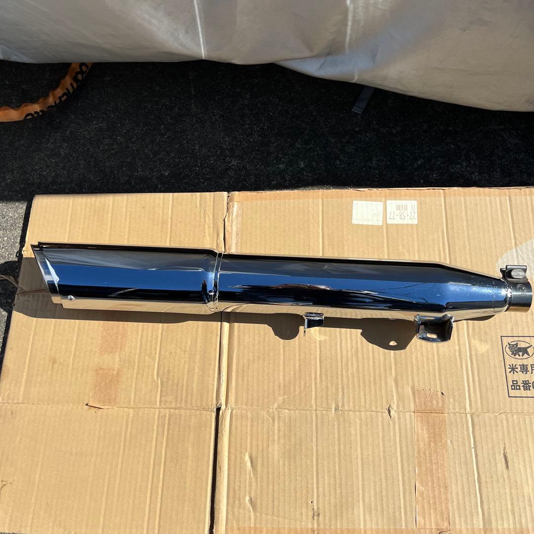 バンス＆ハインズ　ツインスラッシュ2in1マフラー ダイナ FLD/FXDL