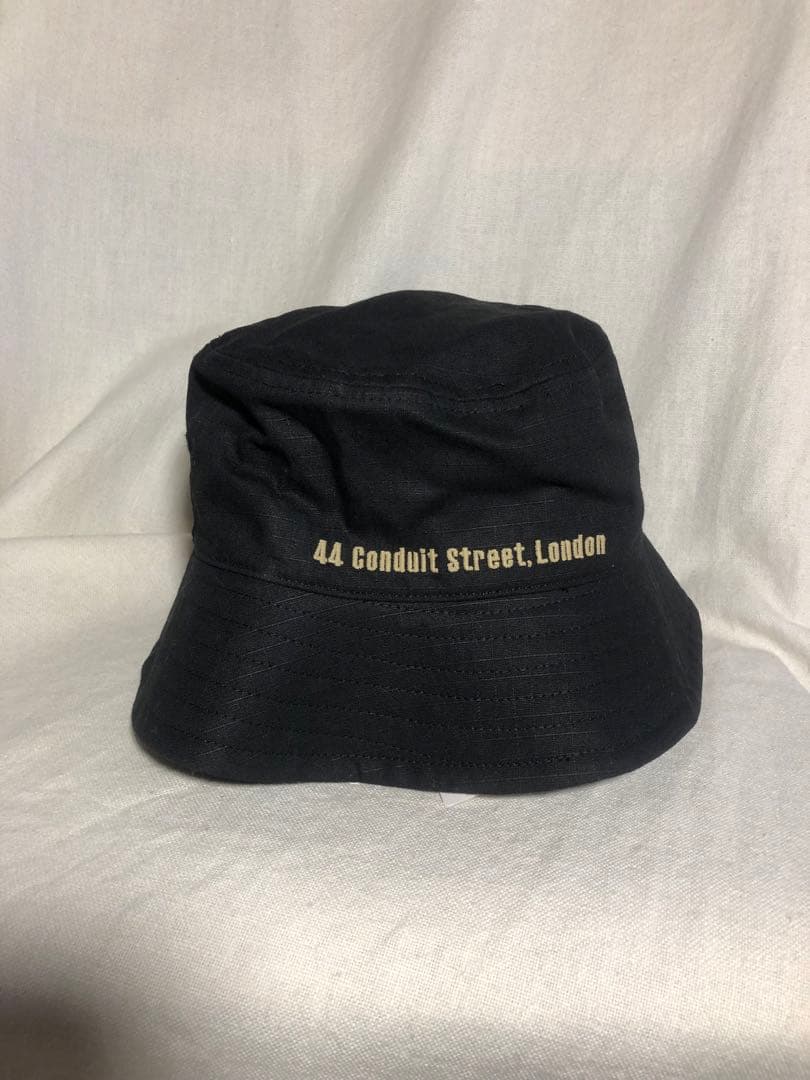 【未使用品】ヴィヴィアン バケット ハット オーブ ロゴ 刺繍 UV加工ブラック