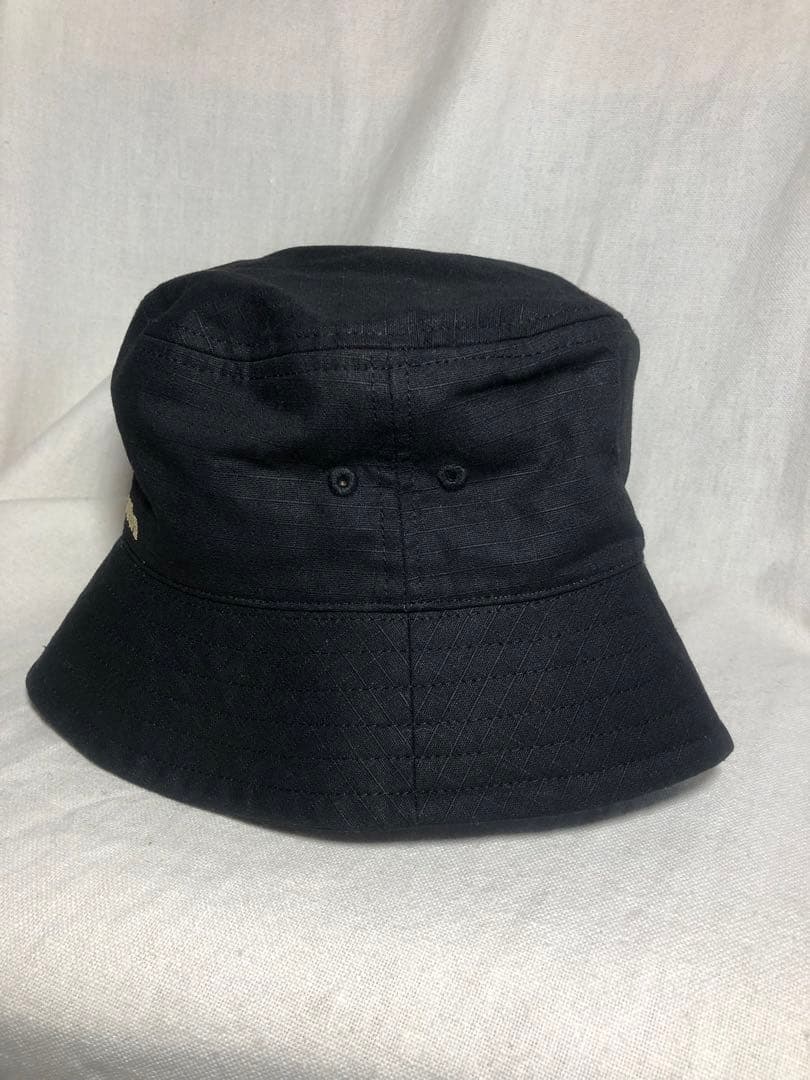 【未使用品】ヴィヴィアン バケット ハット オーブ ロゴ 刺繍 UV加工ブラック