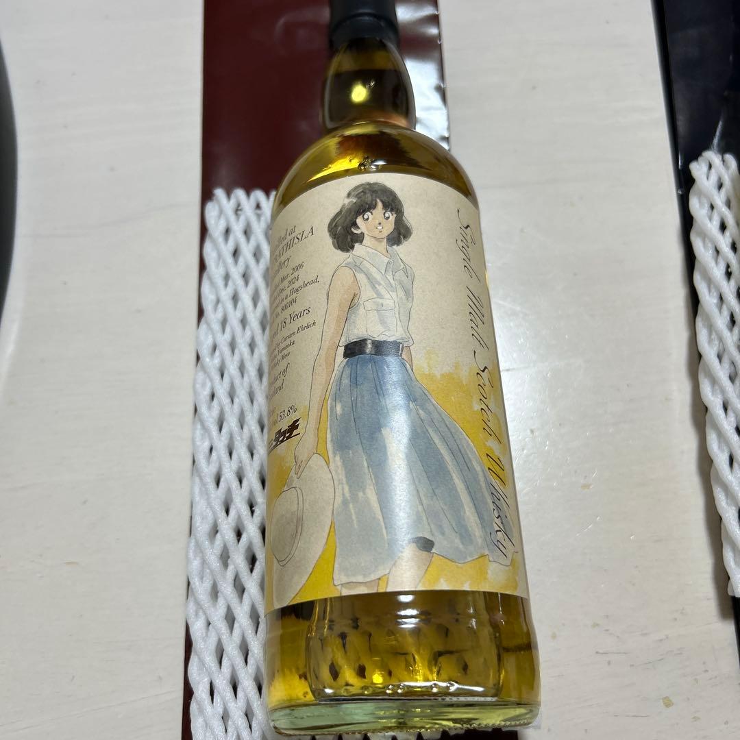 あだち充展　タッチ　あだち充　浅倉南ラベル　ストラスアイラ2006 ウイスキー