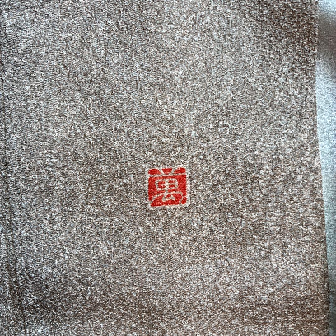 〈長襦袢➕〉訪問着　フルセット　着物　正絹　卒業式　オリエンタル　唐草　J10