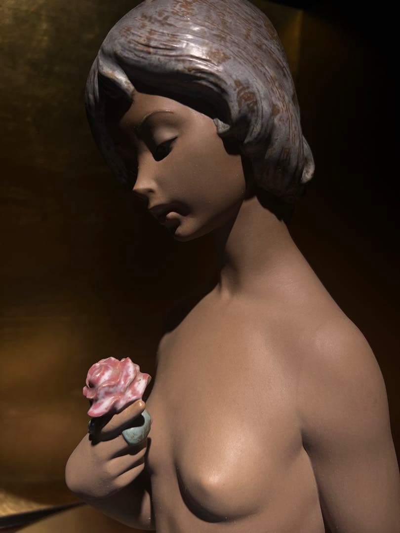 他の方発送×ＬＬＡＤＲＯ　リヤドロ　【裸婦と薔薇】