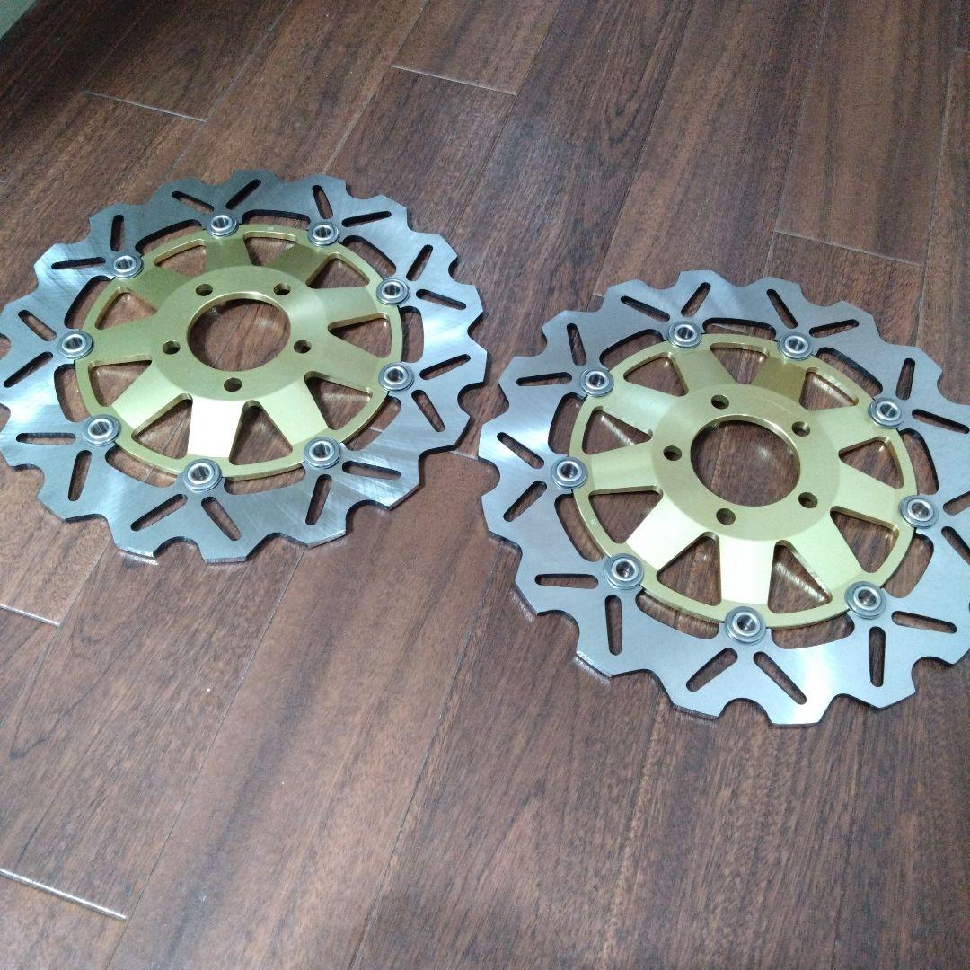 半額　新品未使用　Arashi フロントブレーキディスクセット