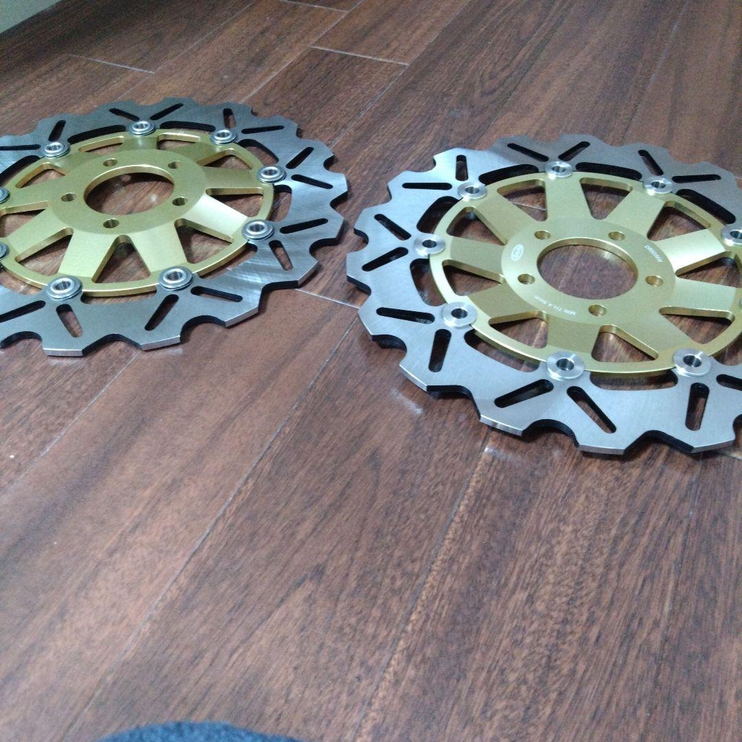 半額　新品未使用　Arashi フロントブレーキディスクセット