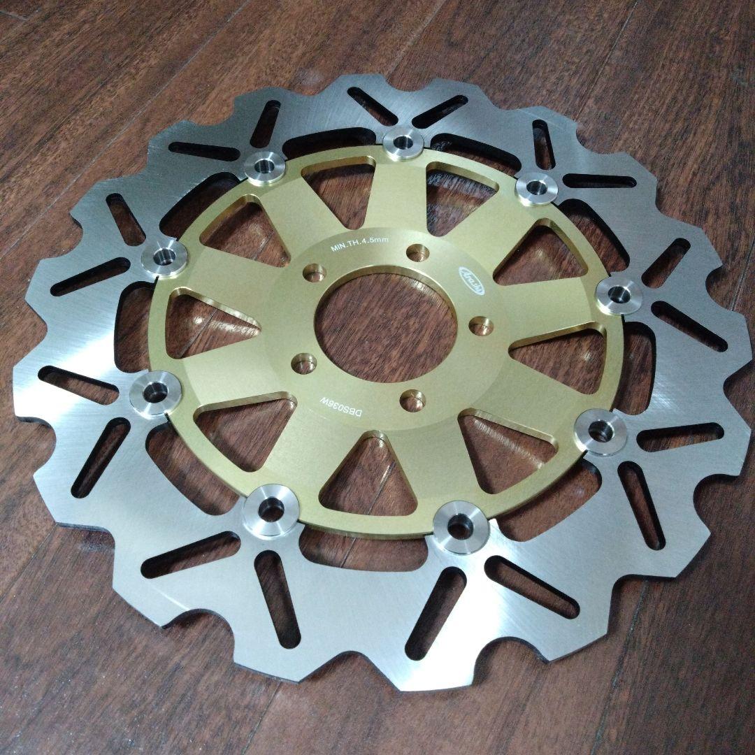 半額　新品未使用　Arashi フロントブレーキディスクセット