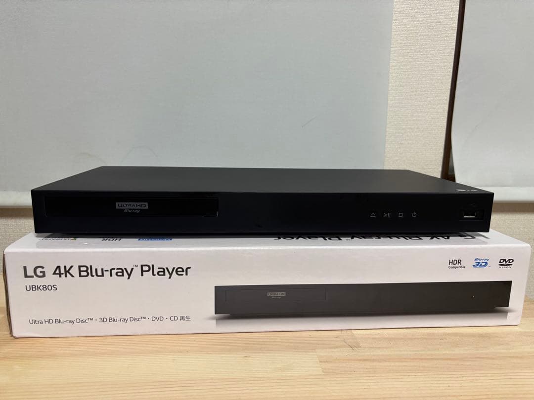 プレーヤー LG 4K Blu-ray Player UBK80S