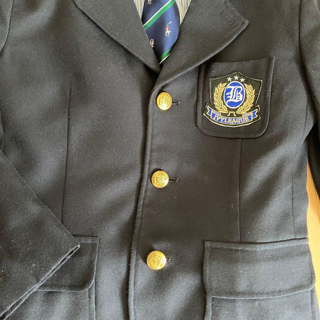 キッズ男の子卒業式入学式フォーマルスーツ140cm 4点セット　ラルフローレン