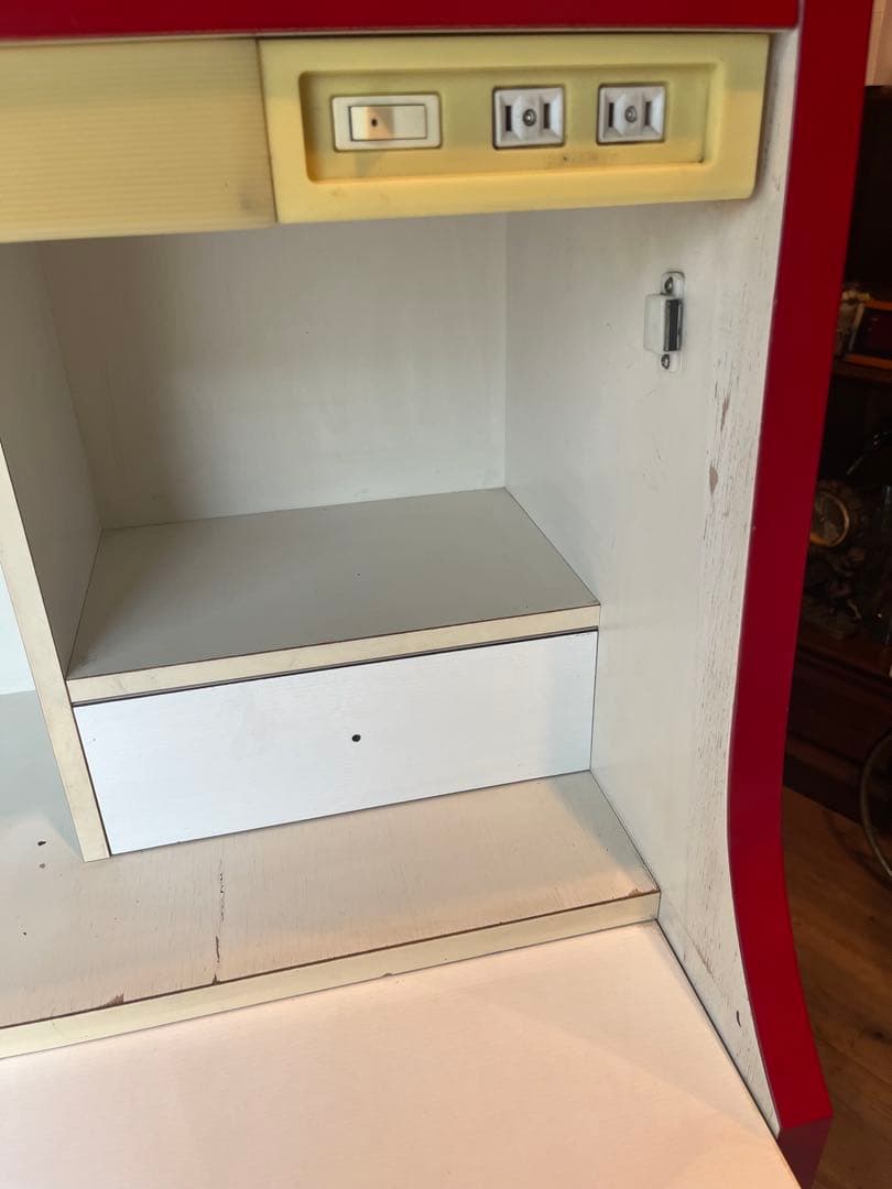 ooo＊ライティングデスク 勉強机 学習机レトロポップ 昭和レトロ 当時物