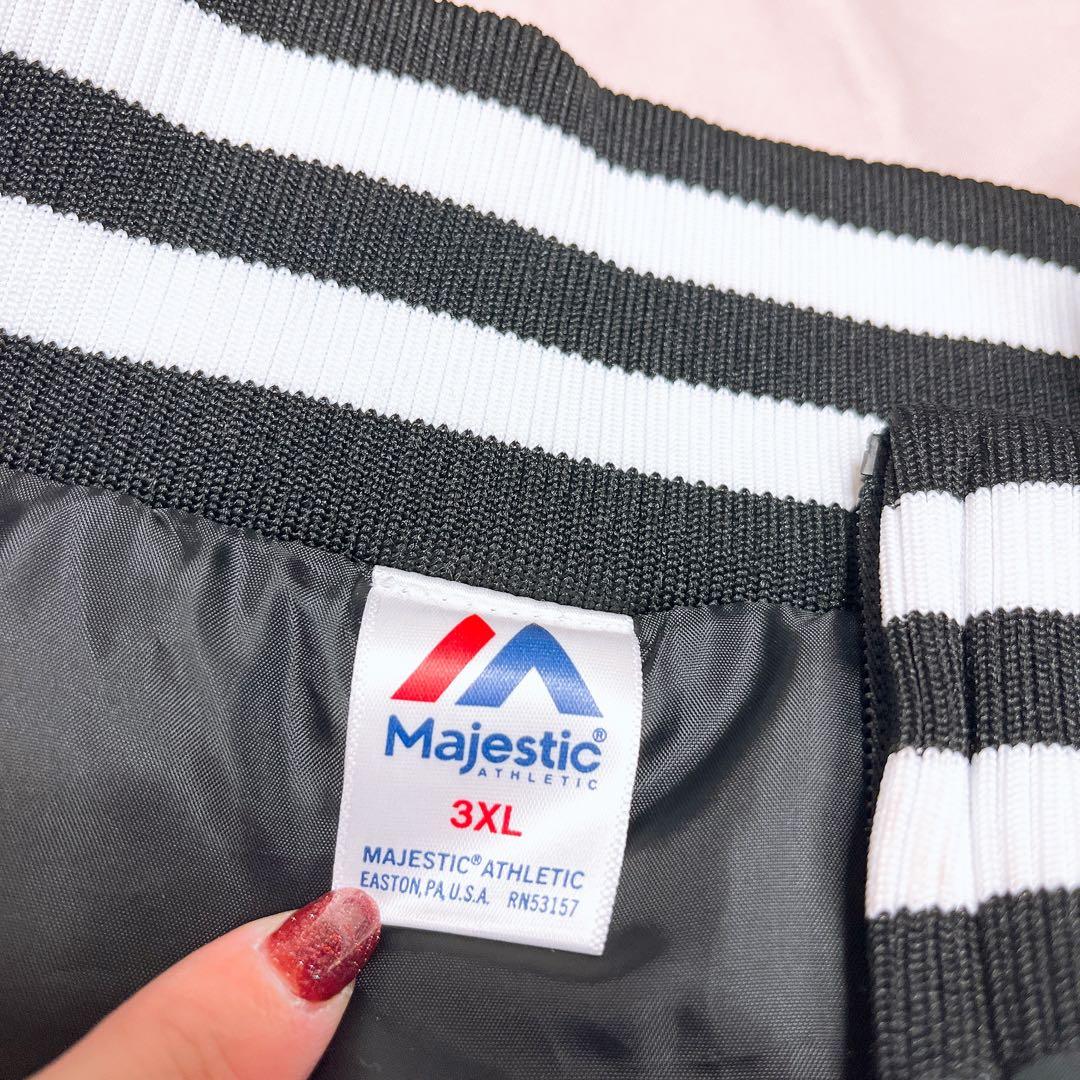 Majestic SoftBank Hawks スタジャン ブラック 黒 3XL