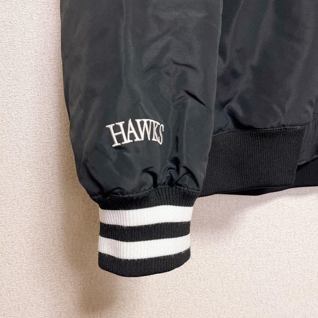 Majestic SoftBank Hawks スタジャン ブラック 黒 3XL