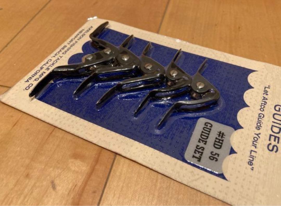 【半値】AFTCO アフコ ローラーガイドセット黒 HD56 怪魚自作ロッド竿