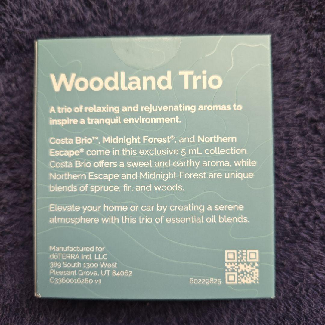 doTERRA ドテラ　ウッドランドトリオ&カーディフューザー