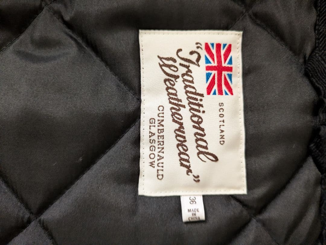 Traditional Weatherwearキルティング 36サイズ