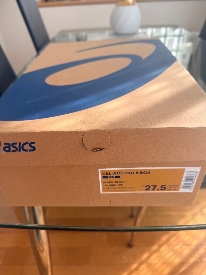 ASICS ゴルフシューズ プロ5 BOA ブラック