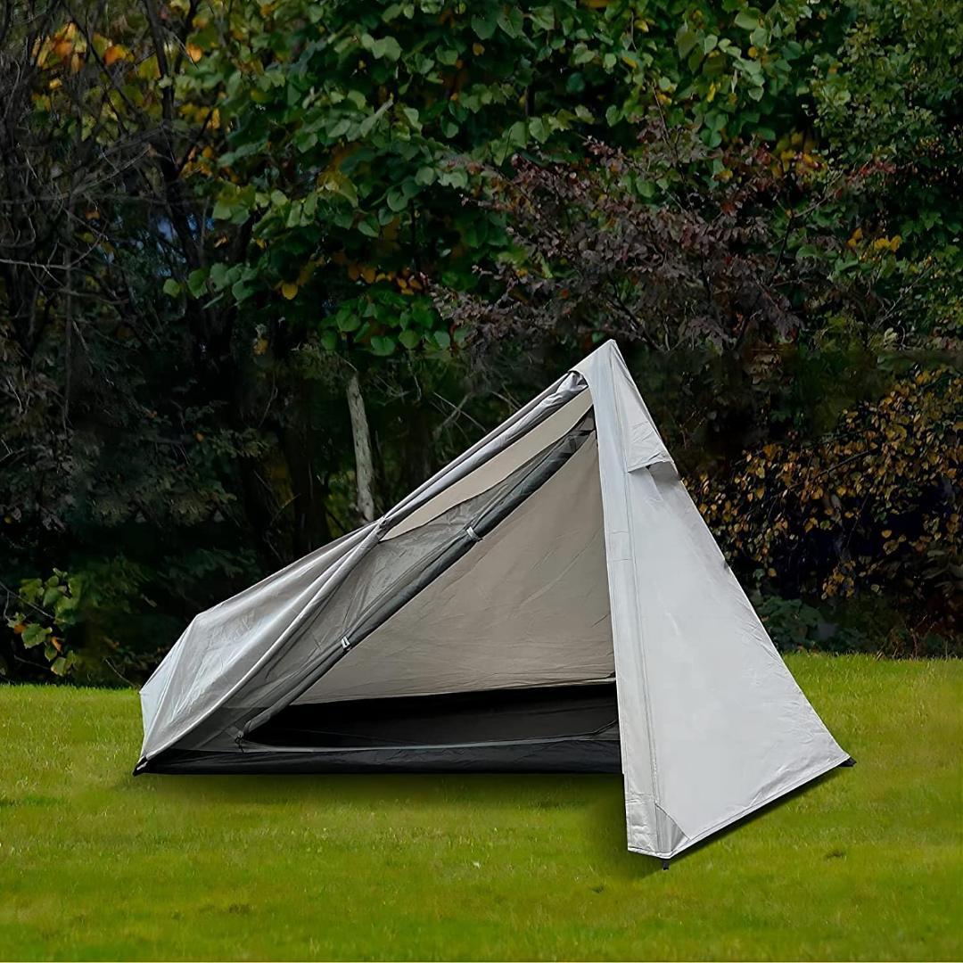 【送料込み!!】ATEPA ワンポールテント ポリエステル 蚊帳付き 1人用