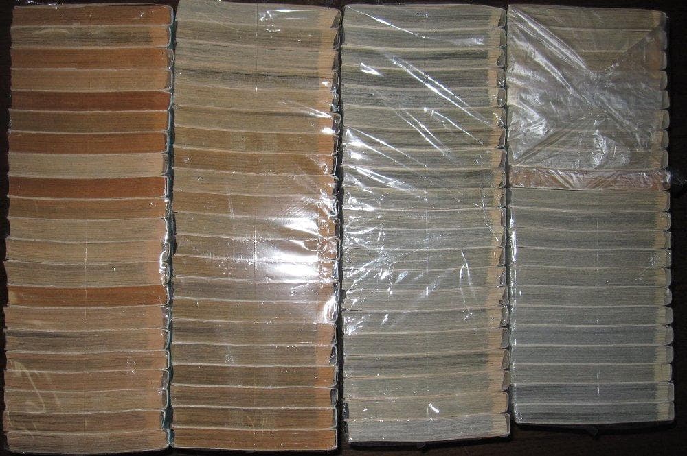 裁断済　かざま鋭二　風の大地　　全８４巻