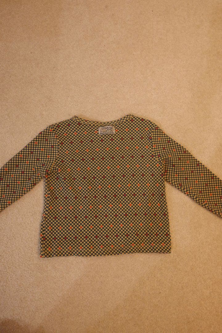 トップス house on the hill L/S Tee (Checker) 90