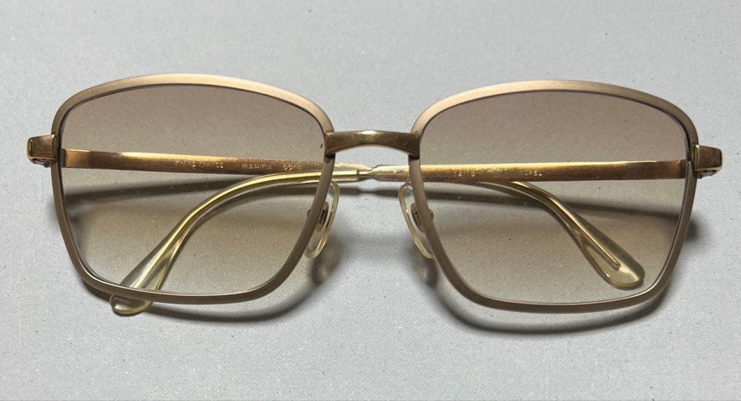 Toshi様ご予約‼️Rodenstock ゴールド スクエア型サングラス