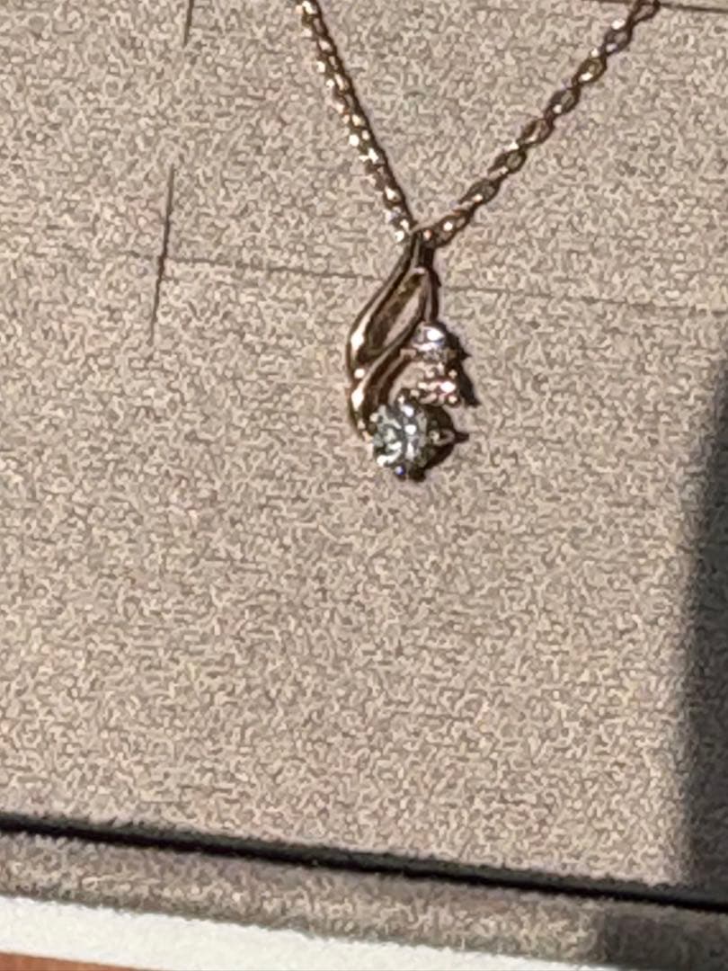 エステール k10 ダイヤモンドネックレス