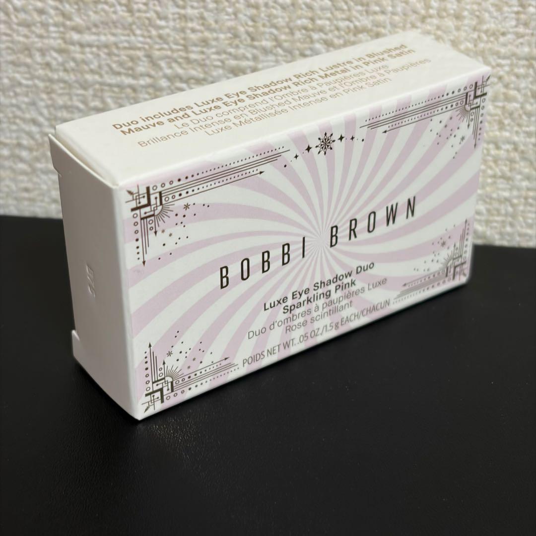 ❗️限定品❗️ボビイブラウン リュクス アイシャドウ デュオ　スパークリングピンク