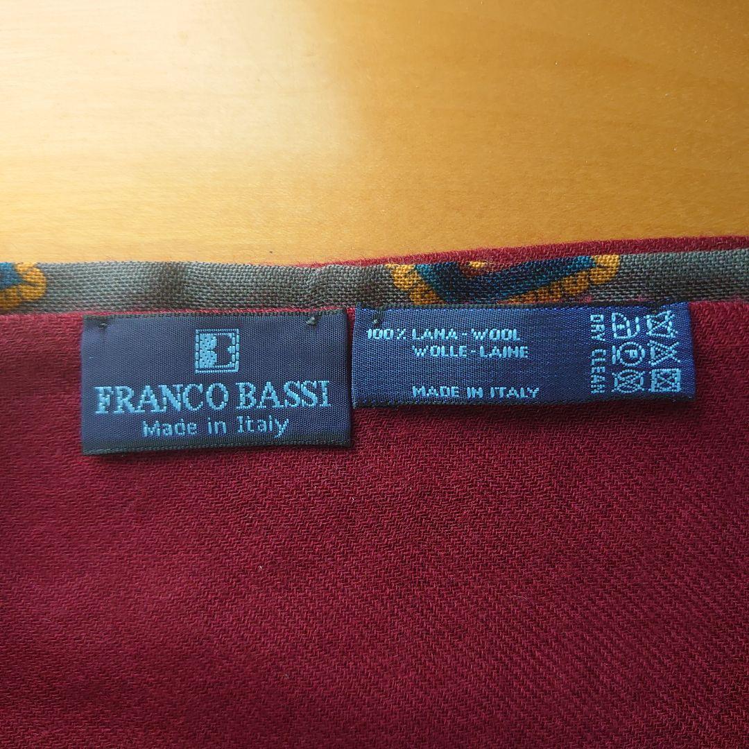 11.24限定価格　フランコバッシ　ウールマフラー