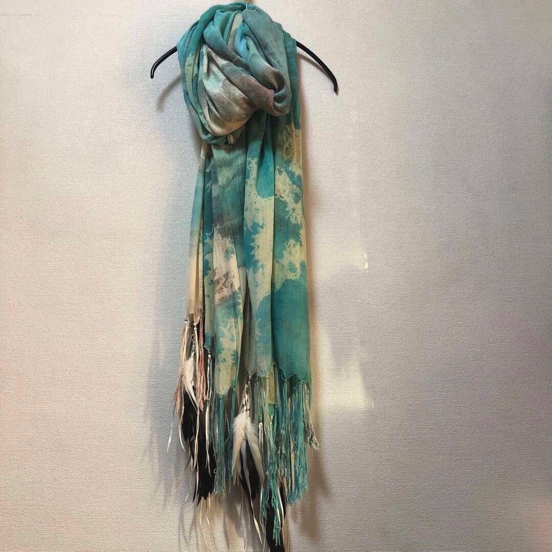 KMRiiフリンジフェザーストール