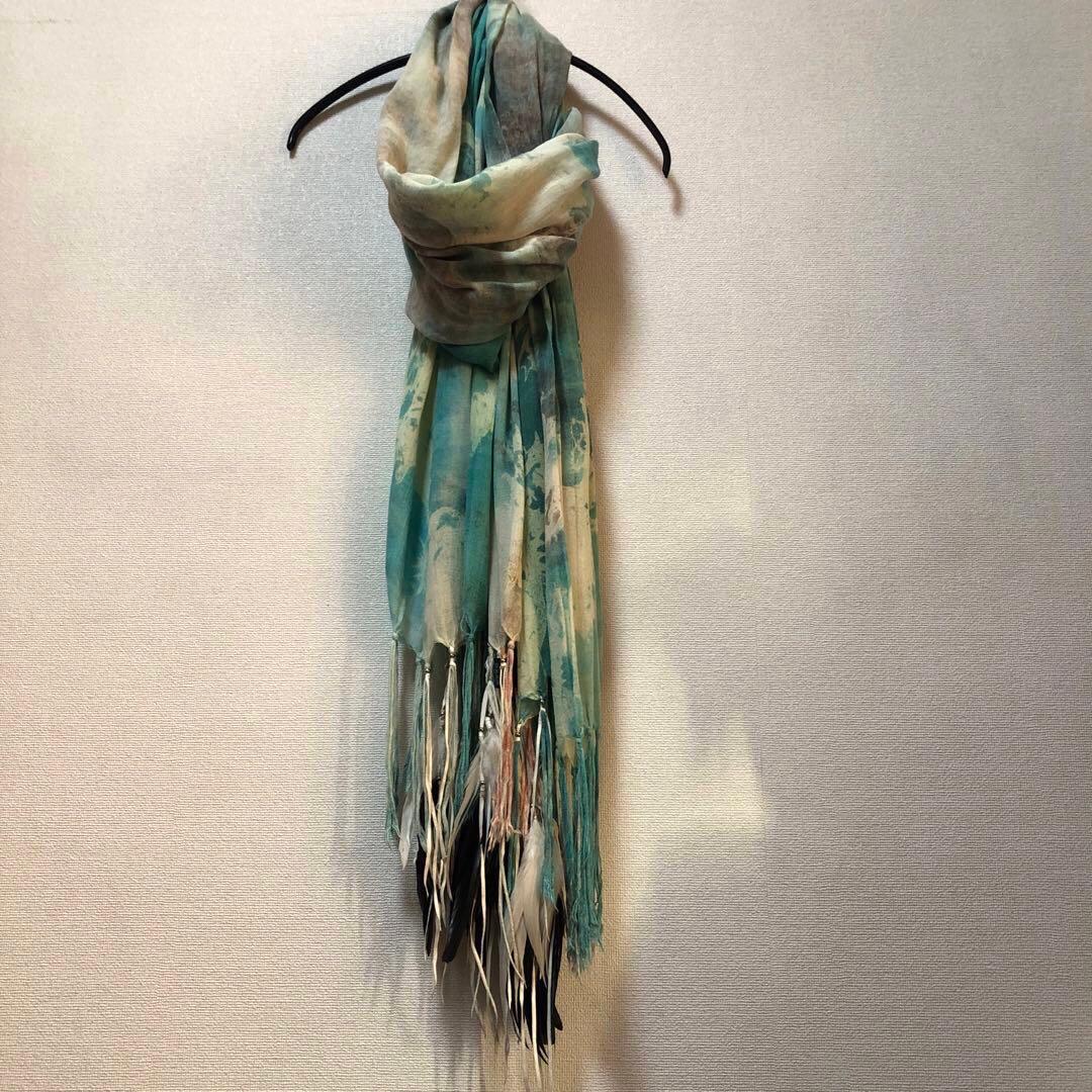 KMRiiフリンジフェザーストール