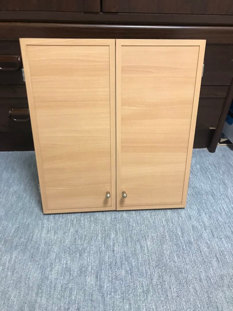 三面鏡　卓上　折りたたみ式　木製