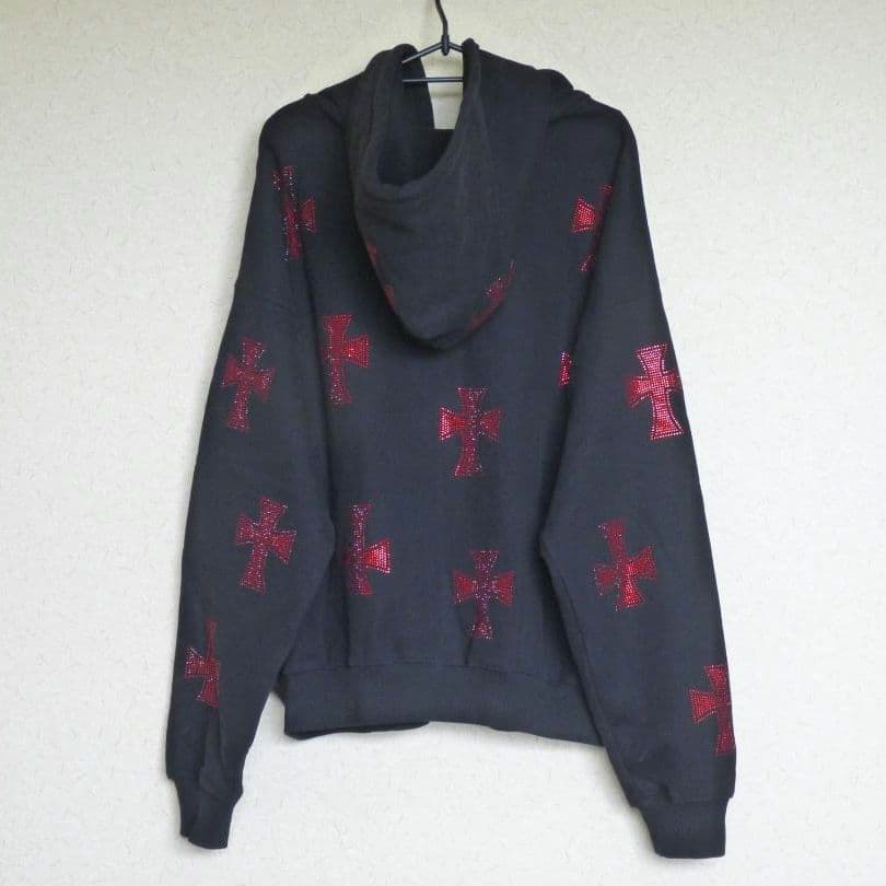 ^._.^　unknown　アンノウン　パーカー　セットアップ　黒　S