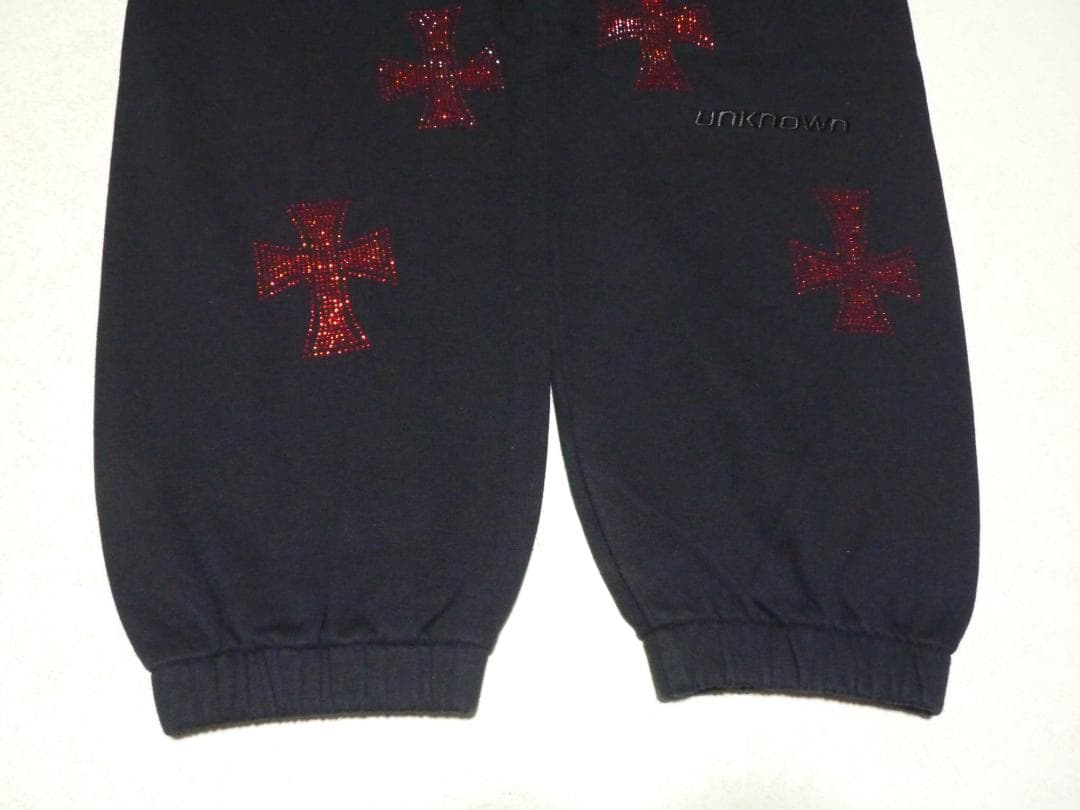 ^._.^　unknown　アンノウン　パーカー　セットアップ　黒　S