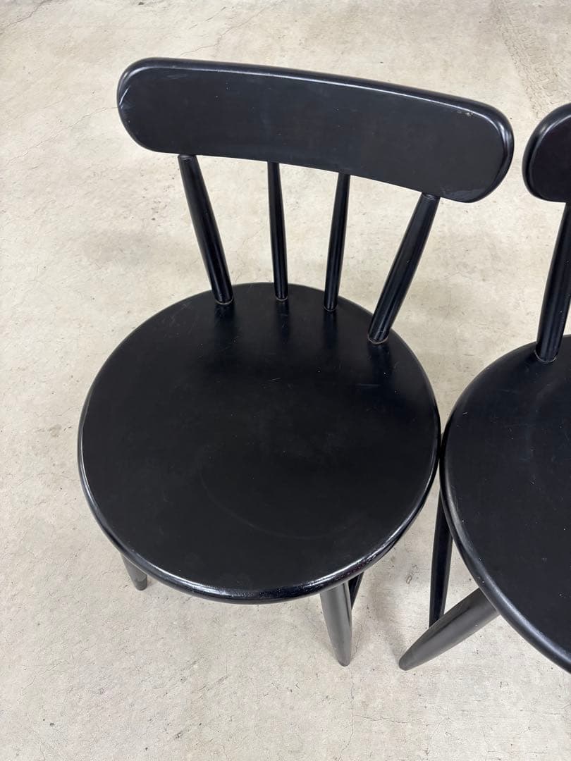 ダイニングチェア Mikimoku　マット黒