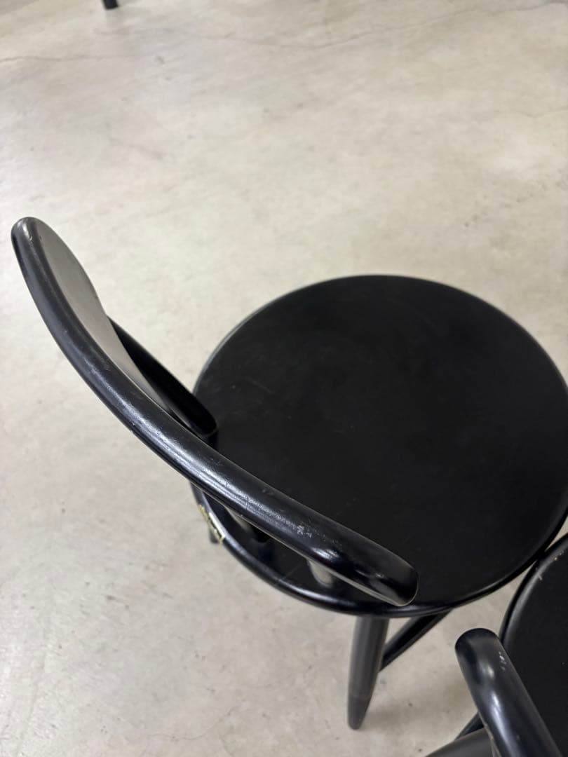 ダイニングチェア Mikimoku　マット黒