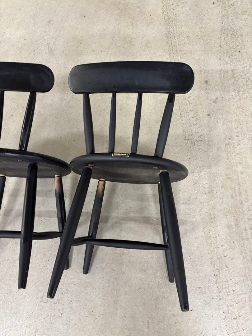 ダイニングチェア Mikimoku　マット黒